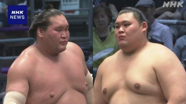 大相撲名古屋場所11日目 照ノ富士 先場所優勝の大の里と対戦へ