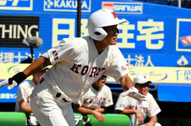 代打で「この夏一番の当たり」　コールド直前の一打　拓大紅陵・尾藤