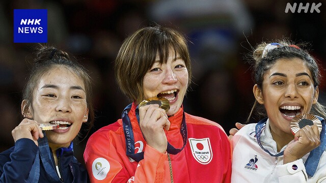 パリ五輪 柔道金メダルの角田夏実を岸田首相が電話で祝福