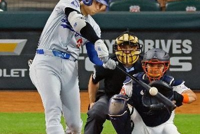 大谷、2試合ぶり32号ソロ　今永先発、鈴木は先制の15号2ラン