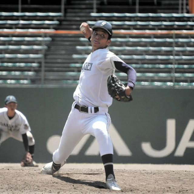 岡山学芸館・丹羽「ノリノリで」好救援　甲子園経験した兄の教え胸に