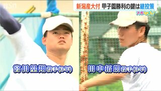 甲子園勝利のカギは『継投策』新潟県代表 新潟産大付