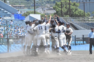 静岡・掛川西が聖隷クリストファー降し甲子園へ　夏の高校野球