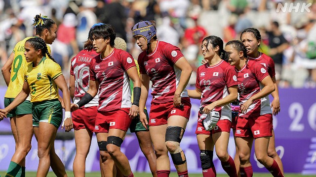 7人制ラグビー女子 日本が今大会初勝利 予選リーグ パリ五輪