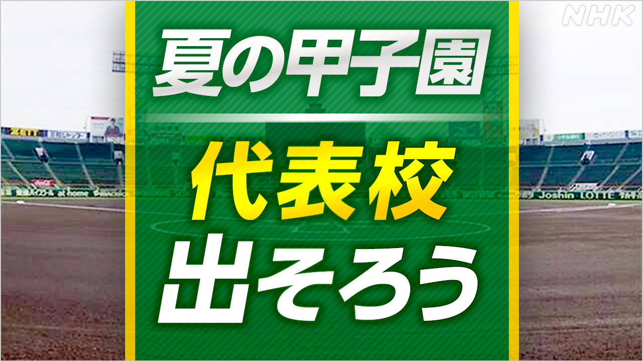 高校野球 49すべての代表校が出そろう