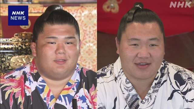 大相撲 木竜皇と大青山 9月の秋場所で新たに十両に昇進決定