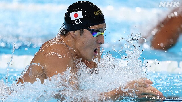 競泳 瀬戸大也 男子200m個人メドレー 予選1位で準決勝へ 五輪