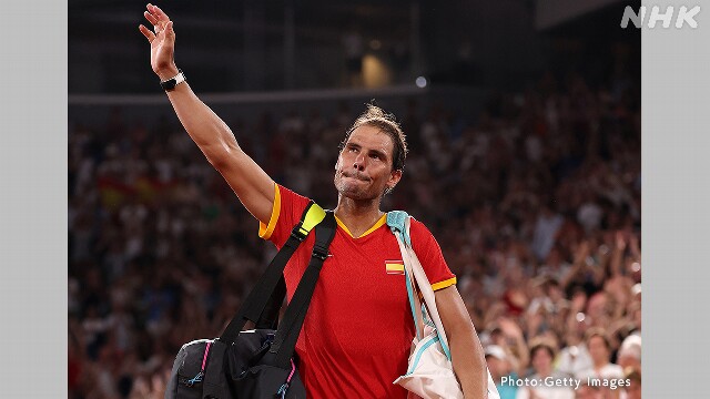 テニス「赤土の王」ナダル 準々決勝敗れる 最後のパリか 五輪