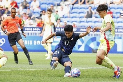 サッカー男子、日本は準々決勝敗退　スペインに0－3