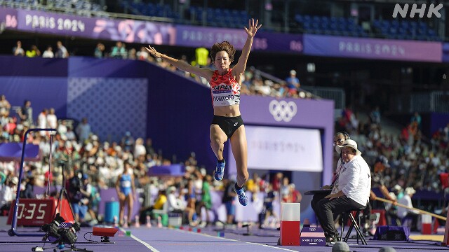 陸上 女子三段跳び 森本麻里子 決勝進出ならず パリ五輪