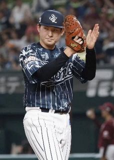 西７―０楽（３日）　武内が７回無失点で７勝目