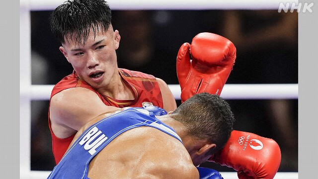 ボクシング 男子57キロ級 原田周大 準々決勝敗退 パリ五輪