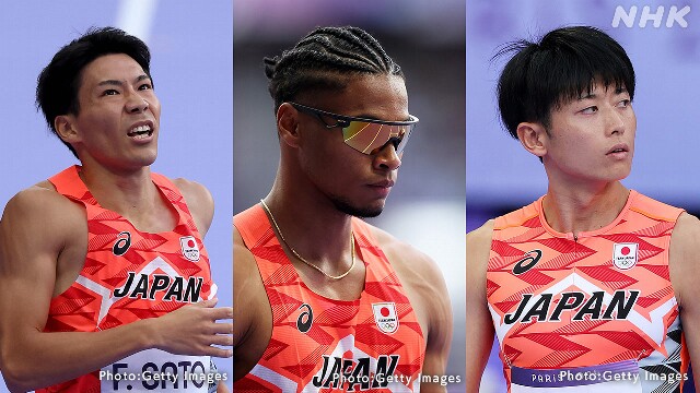 陸上 男子400m 予選 日本3選手は敗者復活ラウンドへ パリ五輪