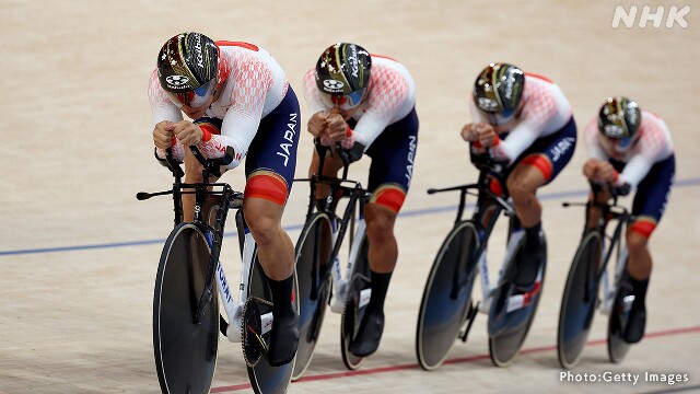 自転車 男子チームパシュート 日本 予選敗退 パリオリンピック