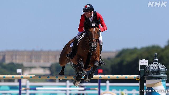 馬術 障害馬術個人 決勝 ハーゼ柴山崇は途中棄権 パリ五輪