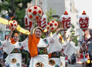 山形花笠まつりが開幕　大雨被害の復興願う声も