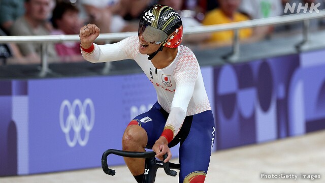 自転車 男子チームスプリント 日本 準決勝進出 パリ五輪