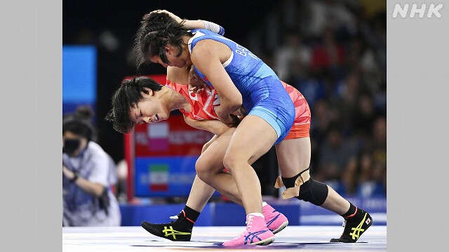 レスリング 女子53キロ級 藤波朱理が準決勝進出 パリ五輪