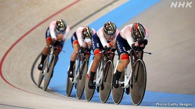 自転車 女子チームパシュート 日本 予選敗退 パリオリンピック