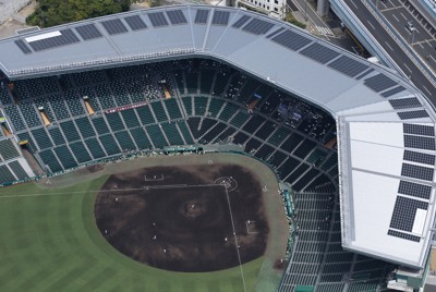 夏の甲子園開幕　「2部制」取り入れ　49チーム、新たな歴史つなぐ