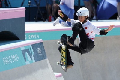 ロンドン五輪の期間中に誕生　最年少11歳のスケボー選手「緊張?」