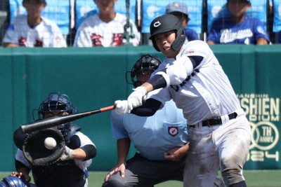 「最後は執念」中京大中京4番で主将がもたらした勝利　夏の甲子園