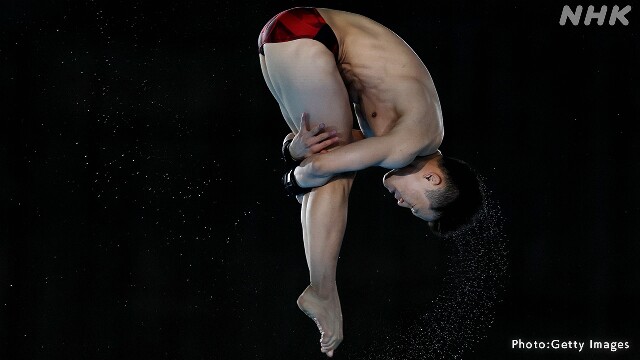 男子高飛び込み 玉井陸斗が3位で決勝進出 パリオリンピック