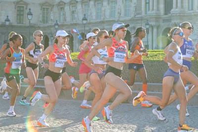 マラソン女子　日本勢はメダル獲得ならず　鈴木優花は6位　パリ五輪