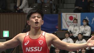 【速報】パリ五輪レスリング男子65キロ級 清岡幸大郎選手（高知市出身）初出場で金メダル！