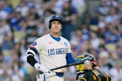 大谷無安打、ドジャースは勝利　レッドソックス吉田、7号ソロ放つ