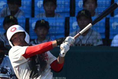 本塁打の智弁和歌山・花田「力あれば木製バットの方が」　夏の甲子園