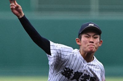 滋賀学園が勝利　夏の甲子園で初のベスト8入り　霞ケ浦を破る