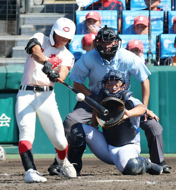 智弁学園、左腕田近が圧巻の投球　小松大谷は序盤にミス重なり敗退