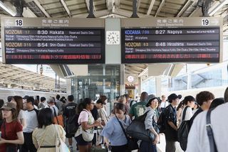 お盆のＪＲ利用者、前年上回る＝南海トラフや台風影響も７％増