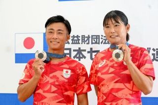 五輪銀のセーリングペア解消へ　岡田・吉岡組、全日本を最後に