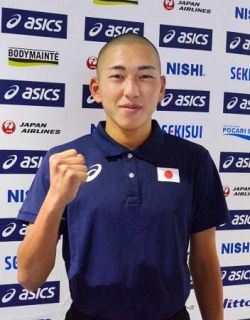 陸上・落合「優勝を目指す」　Ｕ２０世界選手権へ出発