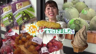 『アムさん』⇒果物、『ココ』『ちか』⇒野菜　知らない名前がいっぱい！今が旬の食材を青森県の道の駅で探索