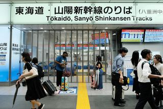 東海道新幹線、３１日も運休＝東京－名古屋、台風１０号で