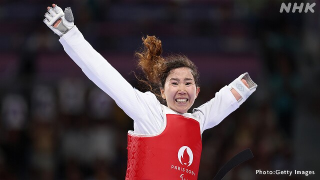 パラリンピック 難民選手団 初のメダル獲得 テコンドー女子