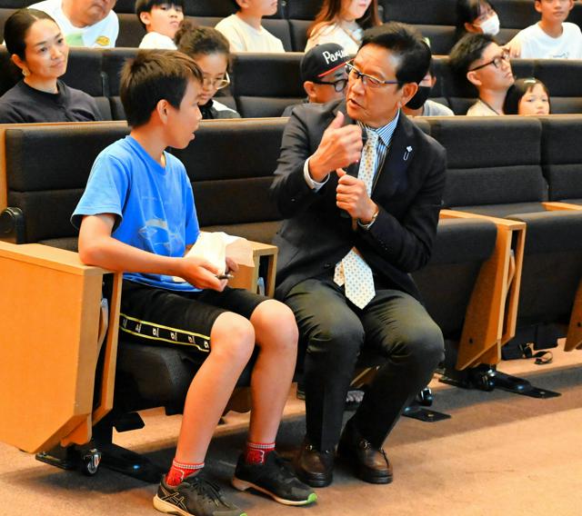 「自分がダメと思わないで」　栗山英樹さんから子どもたちへの言葉