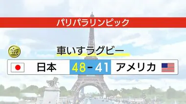 【パラ五輪】車いすラグビー 日本代表が悲願の金メダル獲得　沼津市出身・若山選手も最高の笑顔