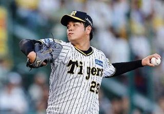 神４―１中（３日）　阪神・高橋が３勝目