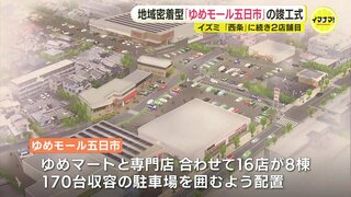 「地域密着型モールを目指す！」駐車場の周りにスーパーや専門店配置　ゆめモール五日市 竣工式