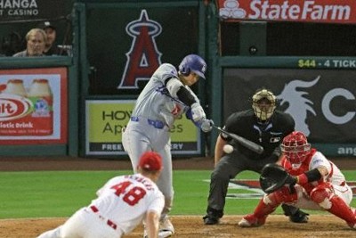 大谷、古巣のエンゼルス戦で適時三塁打　鈴木と吉田は1安打