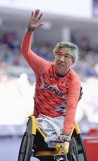 車いすテニス、上地結衣が決勝へ　陸上１００ｍ、佐藤友祈「銅」