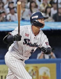 ヤ５―３神（８日）　沢井がプロ初本塁打