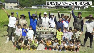 「埋めるところが楽しかった」野菜の生育を知ろう　園児たちが“ジャガイモ”植え付け