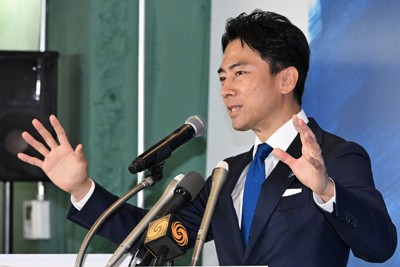 小泉進次郎氏の推薦人　野田聖子氏、三原じゅん子氏ら　自民総裁選