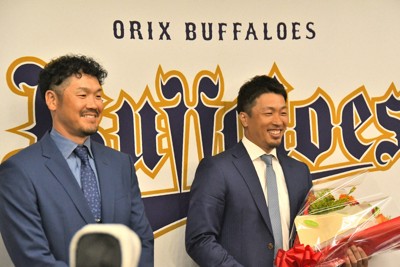 オリックス安達了一が引退会見　「守れなくなったらと決めていた」