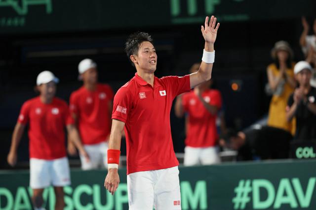 錦織圭、幸せを感じた瞬間　デビス杯で国内有観客では6年ぶりのプレー